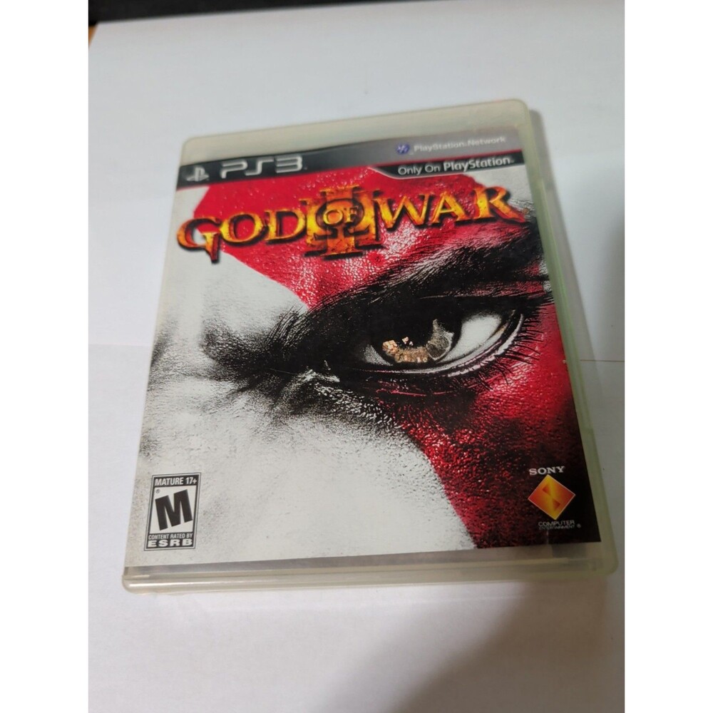 God Of War Ps3 Game Includes Case And Manual
